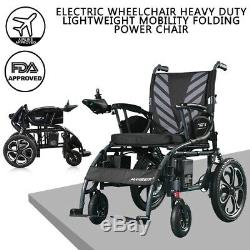 Electric Wheelchair Foldable Heavy Duty Lightweight Mobility Folding Power Chair