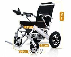 Electric Wheelchair Motorized Power Wheelchairs Folds Lightweight Heavy Duty