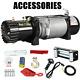 Electric Winch 12v 13500/9500/6000/4500lbs Heavy Duty Rope Remote Control New