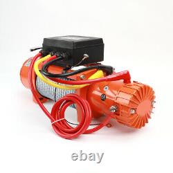 Electric Winch 13500lb Stealth 12v Steel Rope Wireless Recovery 4x4 Heavy Duty