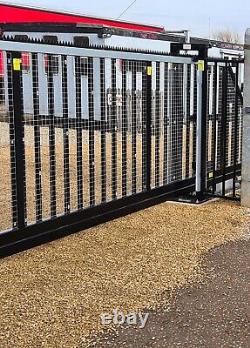 Electric sliding gate cantilever industrial heavy duty