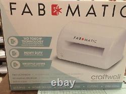 Fabmatic heavy duty Electric Die Cutting Machine with over 200 dies