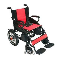 Foldable Power Wheelchair Lightweight Heavy Duty Electric Wheelchair Motorized