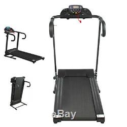 Folding Electric Treadmill Running & Jogging Heavy Duty Machine with Holder Home