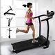 Folding Incline Electric Treadmill Running Cardio Machine With Ipad Mobile Holder
