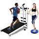 Folding Manual Treadmill Multi-function Jogging Running Machine Fittness Home Uk