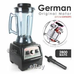 German Motor Heavy Duty Commercial Blender 3.9L 2800W Food Processor Blenders