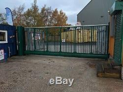 HEAVY DUTY ELECTRIC SLIDING GATES Cost £14,000Must go quickly