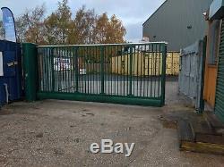HEAVY DUTY ELECTRIC SLIDING GATES Cost £14,000Must go quickly