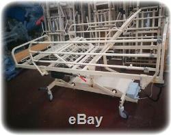 HOSPITAL BED. ELECTRIC 3-WAY PROFILING ADJUSTABLE HEIGHT with SIDE RAILS
