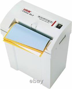 HSM Paper Shredder Home Office Cross Cut Heavy Duty Electric A4 17 Litre Reverse