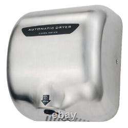 Hand Dryer Toilet High Speed Automatic Electric Heavy Duty Stainless 1.8kW Auto