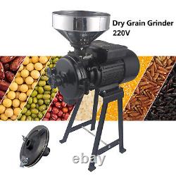 Heavy Duty 2200W Electric Grain Mill Grinder Commercial Feed Pulverizer Machine
