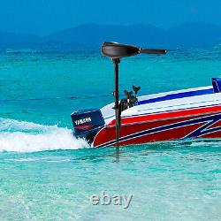 Heavy Duty 24V 85LB Electric Outboard Motor Fishing Boat Engine Trolling Motor