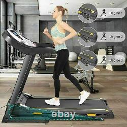 Heavy Duty 3.25 HP Electric Treadmill Motorised Folding Running Machine Jogging