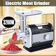 Heavy Duty 3200w Electric Meat Grinder Mincer & Sausage Maker Machine High-power