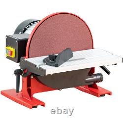 Heavy Duty Bench Top 10 Inch Disc Sander 550W / 230V Linisher Solid Cast Excel