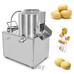 Heavy Duty Commercial Electric Potato Rumbler Peeler Machine Peeling 15-20Kg