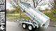 Heavy Duty Dump Trailer Tipping Trailer Plant Tipper 3500kg 10ft X 6ft Electric