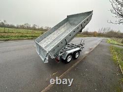 Heavy Duty Dump Trailer Tipping Trailer Plant Tipper 3500kg 10ft x 6ft Electric
