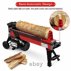Heavy Duty Electric 7 Tons Hydraulic Log splitter Fast Wood Timber Cutter 1500 W