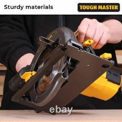 Heavy Duty Electric Circular Saw 185mm With Industrial Wet & Dry Vacuum Cleaner