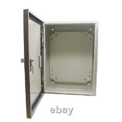 Heavy Duty Electric Distribution Box Wall Mounted Cast Iron Enclosure with Lock