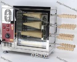 Heavy Duty Electric Hungarian Kurtos Kalacs Machine Chimney Cake Roll Grill Oven