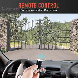 Heavy-Duty Electric Swing Gate Opener Push/Pull Gate with Remote Control Kit