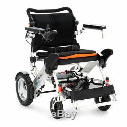 Heavy Duty Foldalite Trekker Electric Folding Wheelchair With Lithium Batteries
