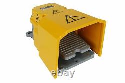 Heavy Duty Foot Switch Pedal with Guard 15A SPDT Electric Momentary Nonslip G&W