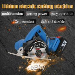 Heavy Duty MINI Lithium Electric Compact Circular Saw Cordless Power Cutter Tool