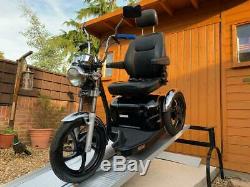 Heavy Duty On Off Road Drive Sport Trike Harley Style Mobility Scooter Disabled