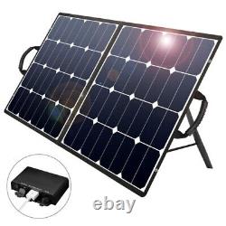 Heavy Duty Portable Power Station Generator + Solar Panel. Off grid. Camping. RV