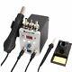 Heavy Duty Rework Solder Stations Hot Air Guns Solid Electric Soldering Iron New