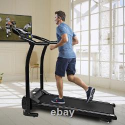 Heavy-duty PRO Treadmill Electric Running Machine Incline Adjustment Folding UK