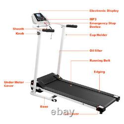 Heavy-duty PRO Treadmill Electric Running Walking Folding Machine with 12 Programs
