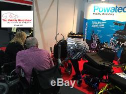 HeavyDuty Front Wheel Drive Folding Portabl Electric Wheelchair + Free service