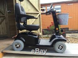 Huge black all terrain heavy duty mobility scooter 8mph road legal fast