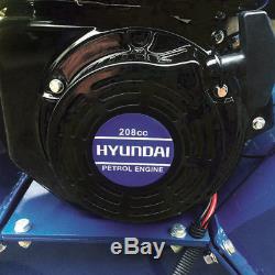 Hyundai Garden Petrol Wood Chipper Electric Start 208cc Heavy Duty HYCH7070E-2