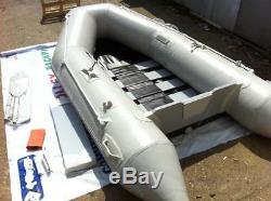 INFLATABLE BOAT/DINGY Heavy Duty Construction Comes With a 34LBS Electric Motor