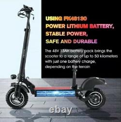 IScooter E5 10-Heavy Duty Electric Scooter-Top Speed 45km/h. Range 45km, 48v, 600w
