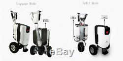 Imoveing FOLDING 3 WHEEL MOBILITY SCOOTER LIGHTWEIGHT FREEDOM F2 White in stock