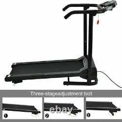 Incline Adjustment Treadmill Running Machine Electric Cardio Workout