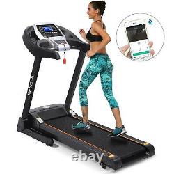 Incline Treadmill 3.25HP Heavy Duty Folding Running Machine, Max load 300 lbs