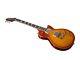 Indio 66 Dlx Flamed Maple Top Electric Guitar Honey Burst Withheavy Duty Gig Bag