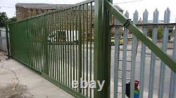 Industrial Security up to 20ft Gates / Heavy-Duty / Electric opener Nice