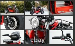 Invader Mobility Scooter/Trike 4-8-15mpm all electric power Red available now