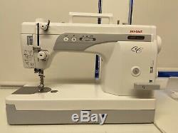 Janome 1600P QC Professional Heavy Duty Sewing Machine + Extras