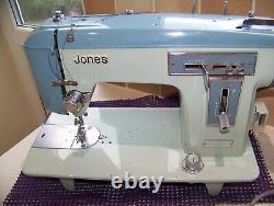 Japanese Jones Brother Steel & Brass Gears Zz Heavy Duty Sewing Machine, Serviced